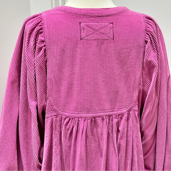 FREE PEOPLE Covered in Cord Tunic NWOT - Picture 10 of 12